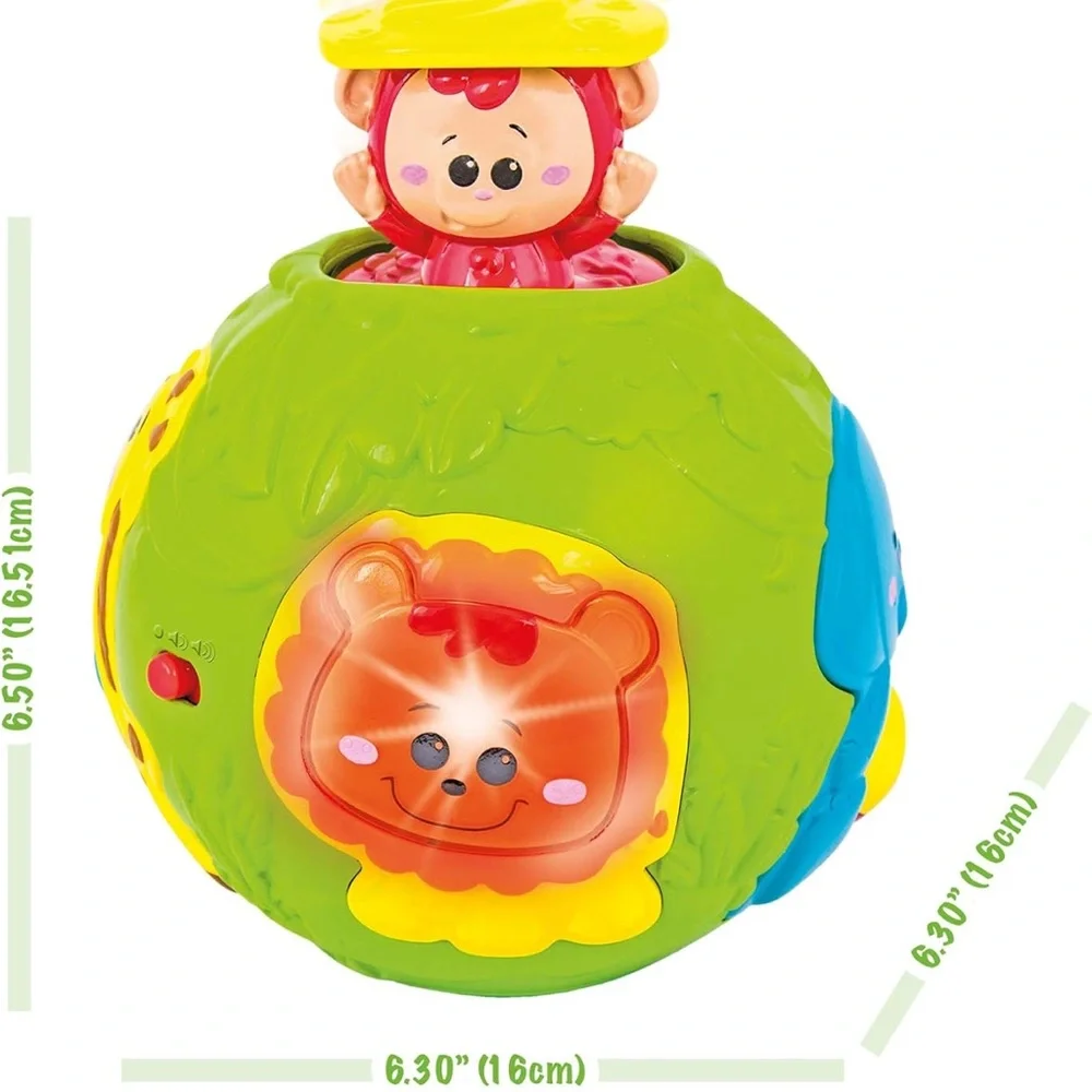 Interactive Green and Yellow Kids Toy
